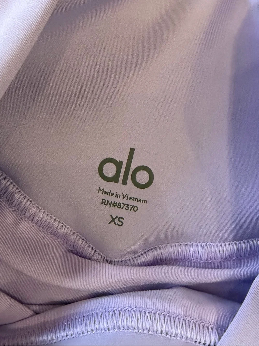 Alo Yoga High-Waist Pleated Purple Tennis Skirt